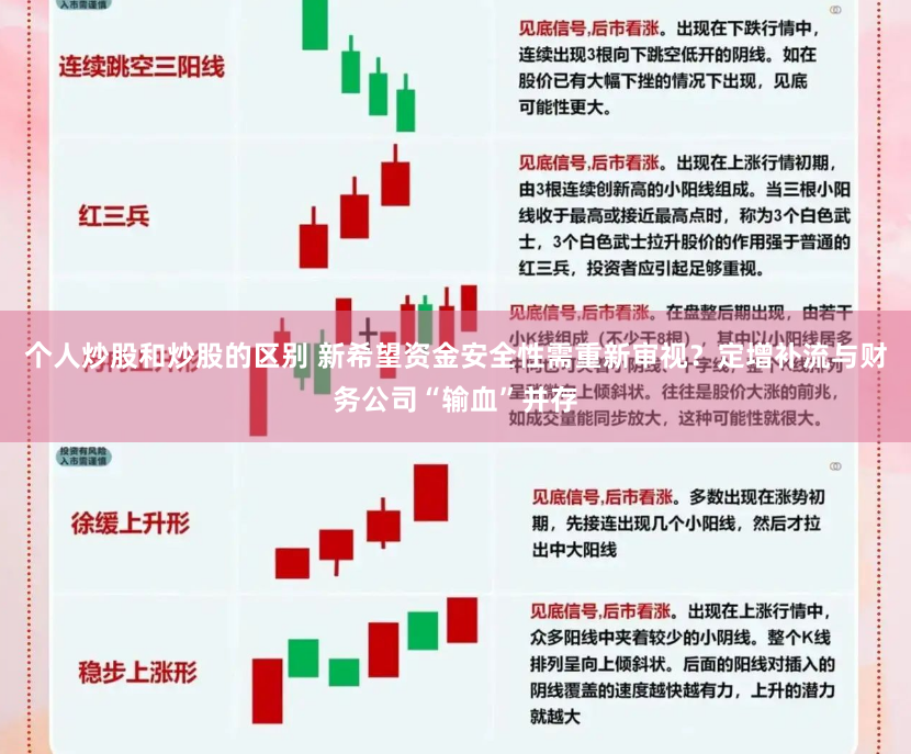 个人炒股和炒股的区别 新希望资金安全性需重新审视？定增补流与财务公司“输血”并存