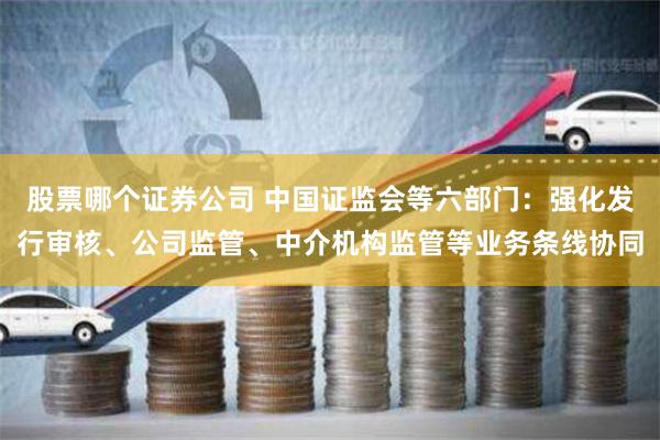 股票哪个证券公司 中国证监会等六部门：强化发行审核、公司监管、中介机构监管等业务条线协同